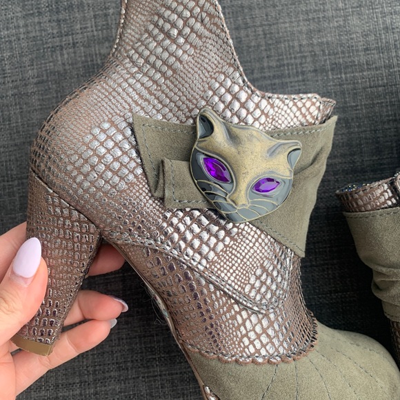 Irregular Choice Miaow Booties - Picture 4 of 4